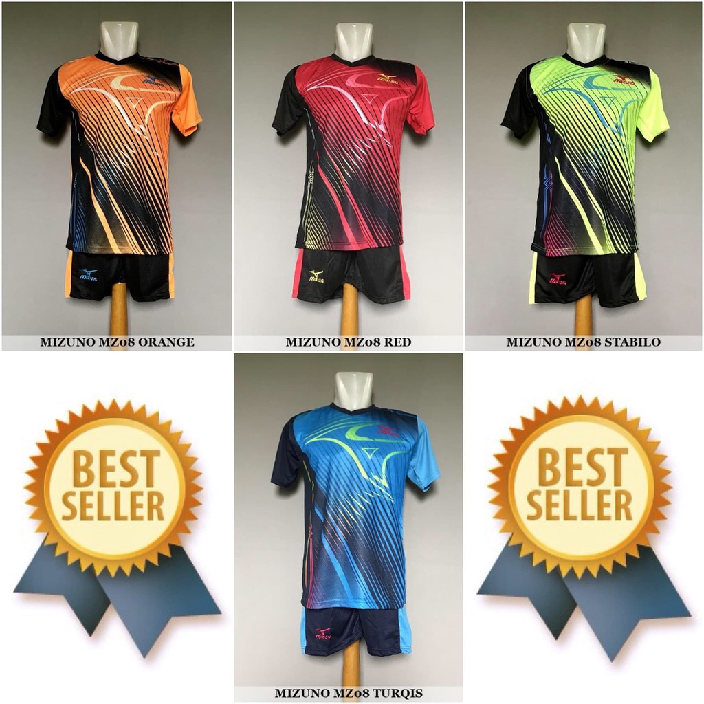 desain kaos volley mizuno