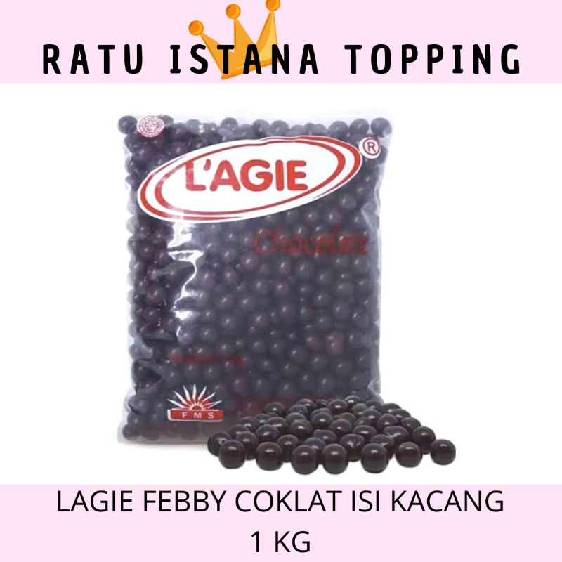 

LAGIE FEBBY COKLAT PEANUT 1 KG BUTIRAN COKLAT ISI KACANG ISIAN PARSEL DAN TOPLES LEBARAN