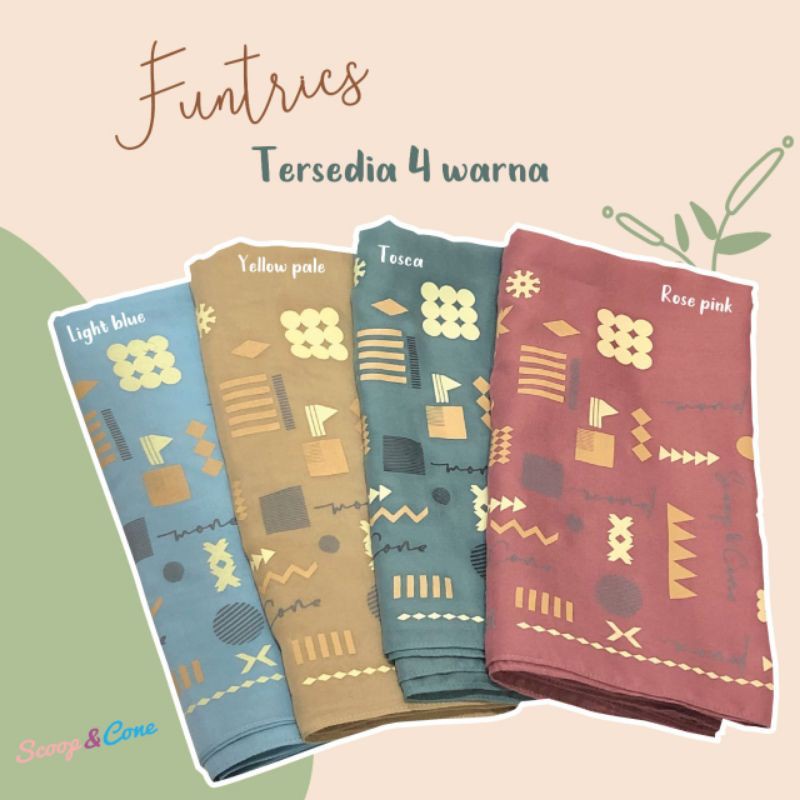 SCOOP&CONE FUNTRICS SERIES HIJAB BY MONEL