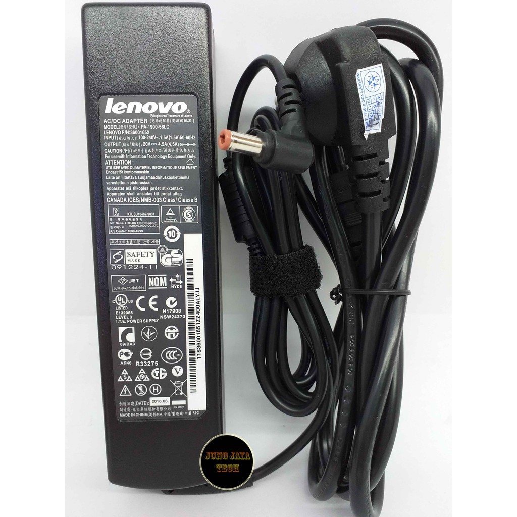 adaptor lenovo 20v-4.5A dc 5