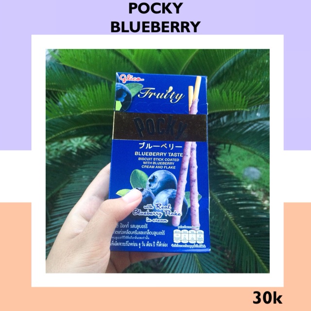 

Pocky fruity blueberry