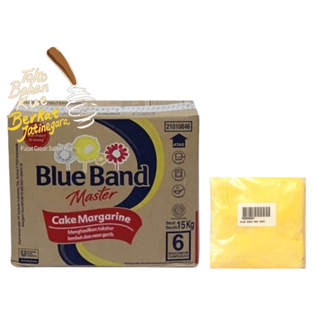 

MARGARINE BLUE BAND 500 GR MASTER CAKE / BLUEBAND KILOAN