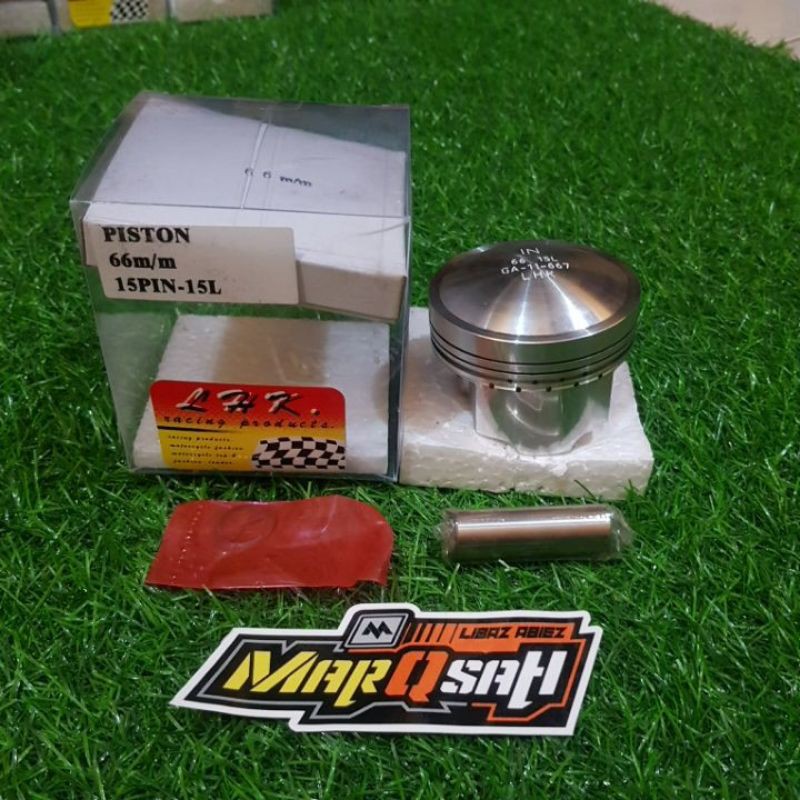 Piston LHK seher lhk 66 pen 15 set ring piston marqsah racing-2