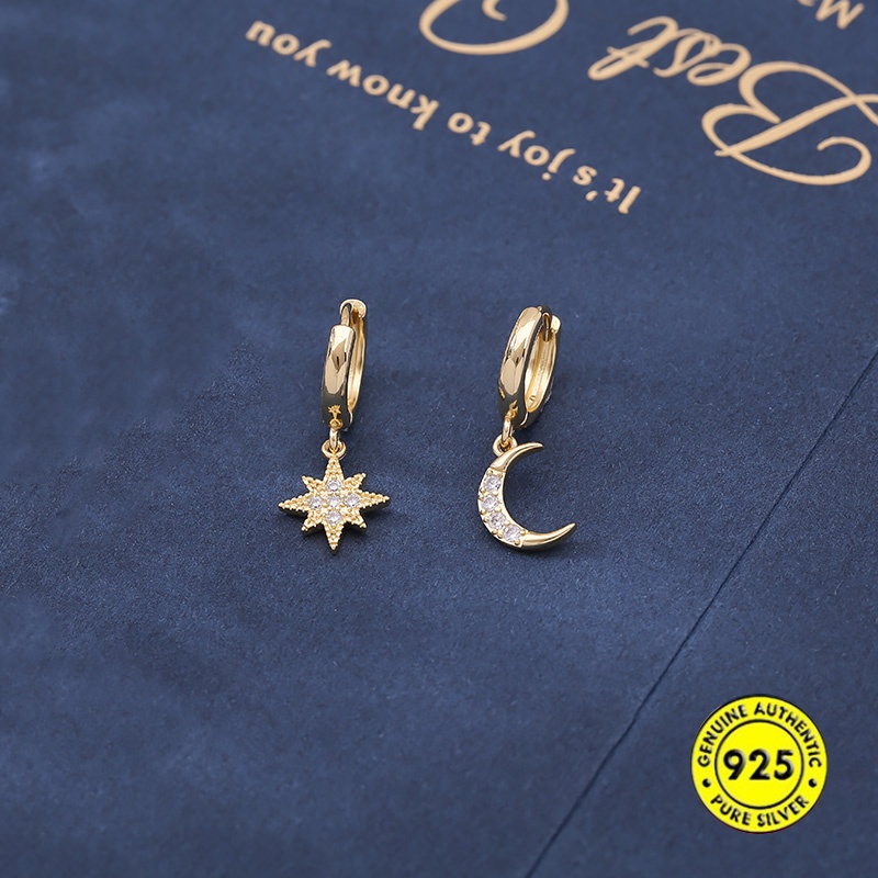 Anting Tusuk Sterling Silver 925 Untuk Wanita