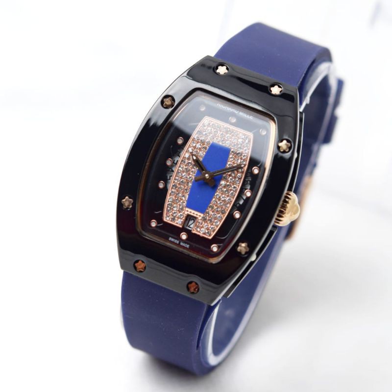JAM TANGAN WANITA RM PREMIUM STRAP TALI RUBBER FASHION