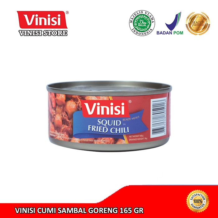

Vinisi Cumi Sambal Goreng 165 Gr