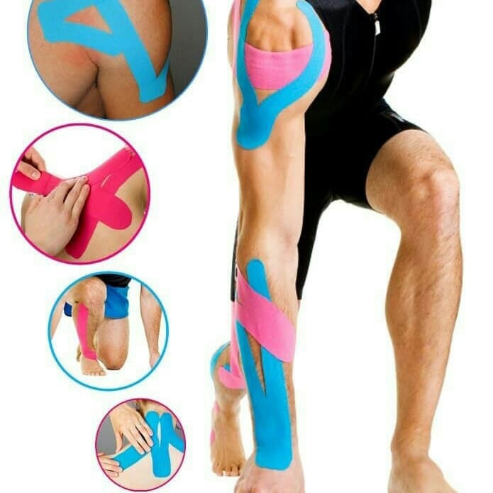 KENISIO / KINESIO TAPE / TAPING 5M X 5CM TERMURAH BANYAK WARNA