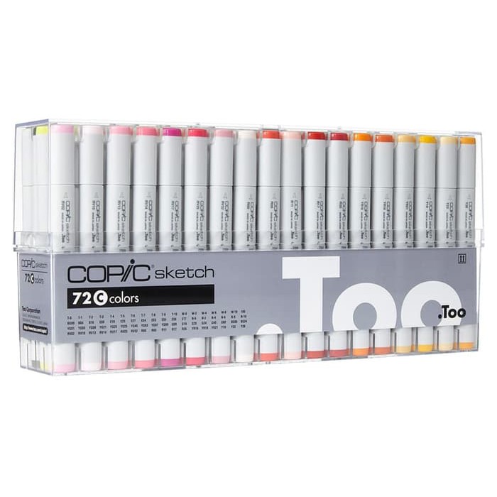 

COPIC Sketch Marker Set 72 Pcs Colour SET C