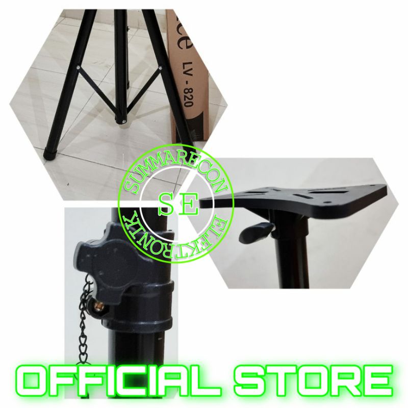 stand speaker aktif 15 inch line voice