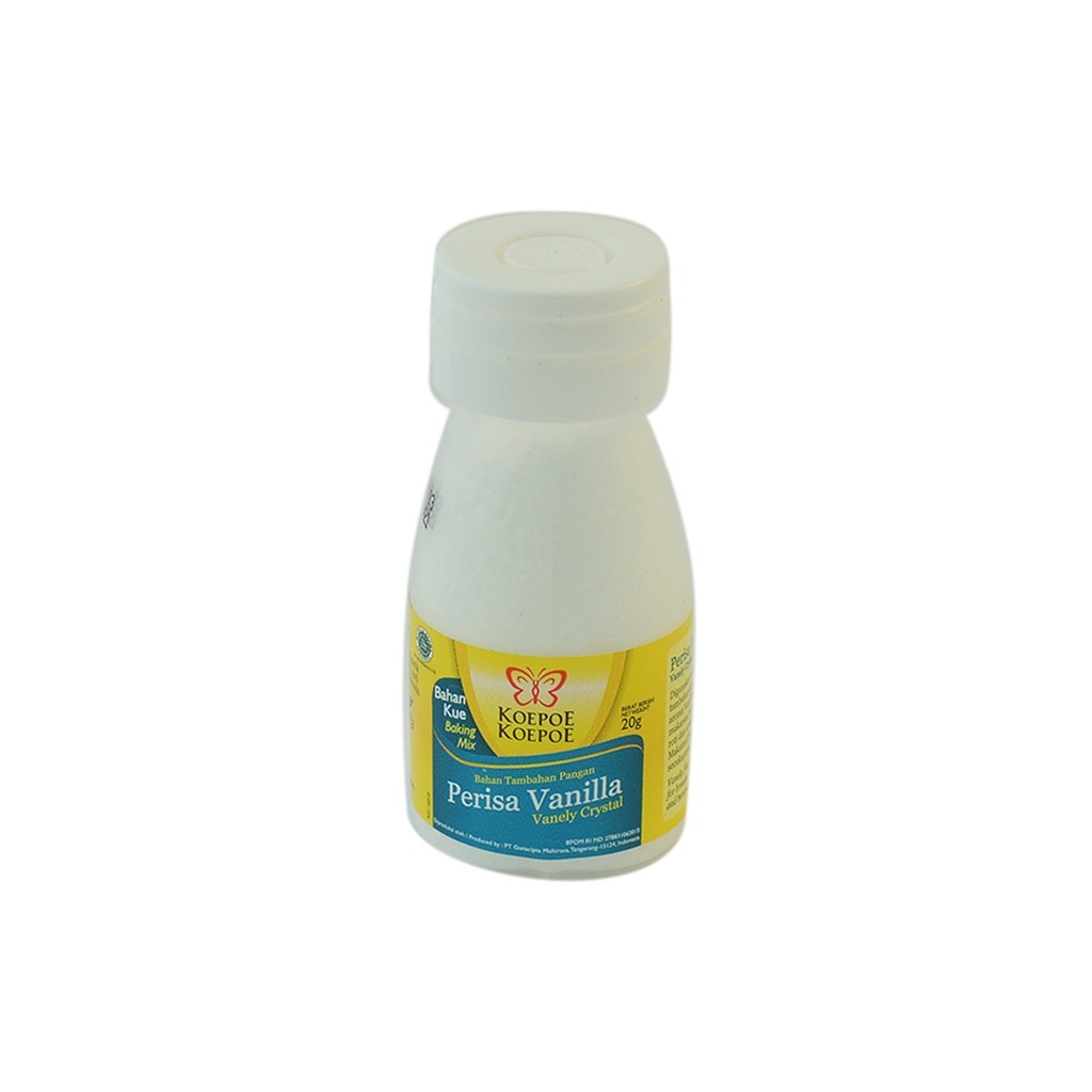 BUBUK VANILI VANELI CRYSTAL KOEPOE 20 GR BANDED 2 BOTOL BUBUK VANILI VANELI CRYSTAL KOEPOE 20 GR BANDED 2 BOTOL