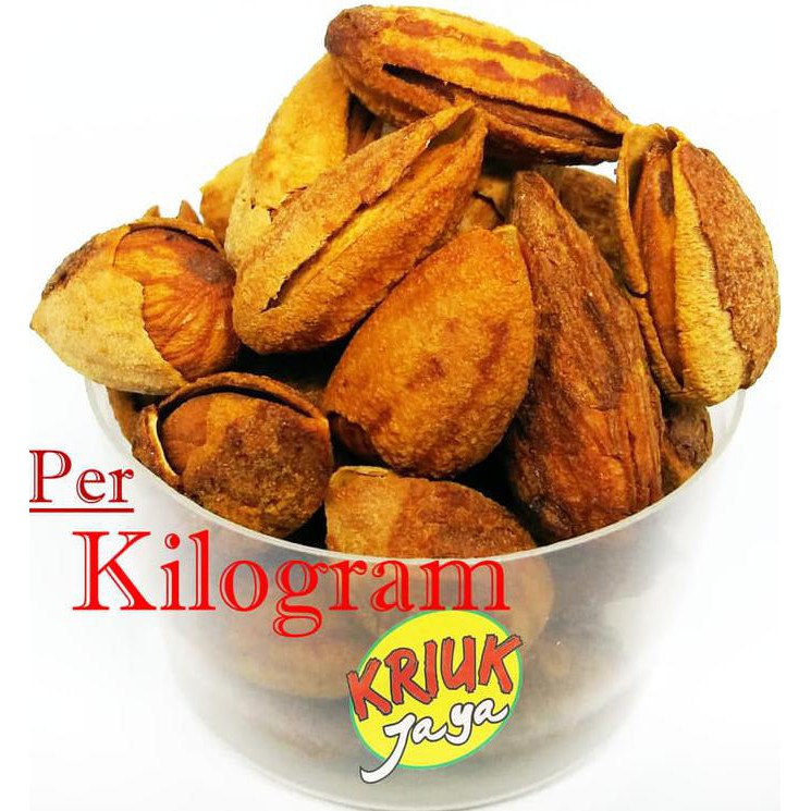 

Kacang Almond Kulit Kualitas Super - Almond In Shell - Kiloan / Curah Dafa.Olshop