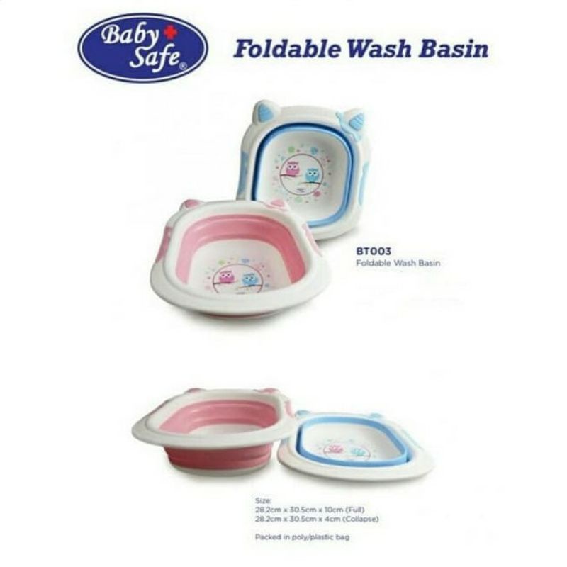 Baby Safe Foldable Wash Basin BT003