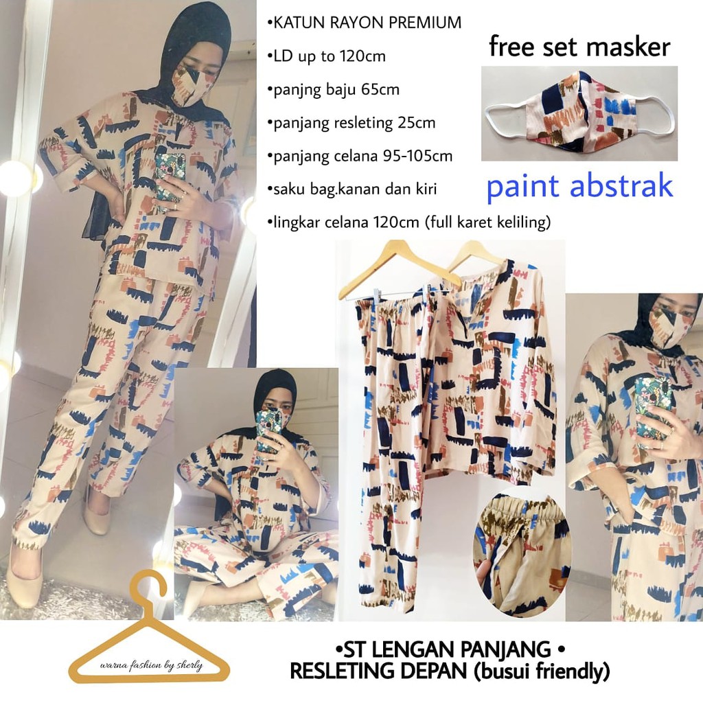 Piyama / Setelan Baju Tidur(motif nagita slavina)
