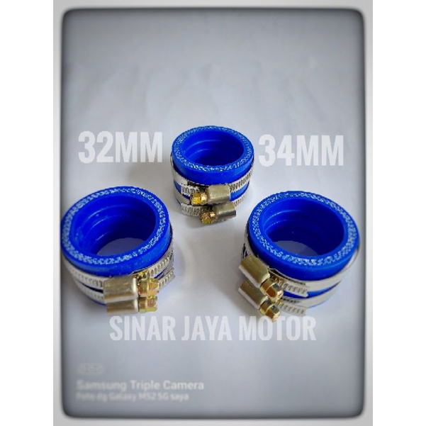 karet intek intake manipul pe pwk 32 34 mm biru