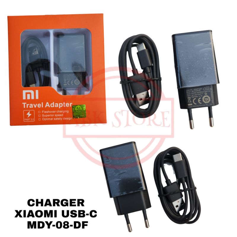 CHARGER XIAOMI USB TYPE-C MDY-08-DF ORIGINAL