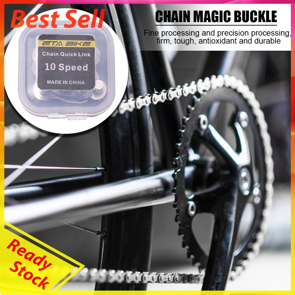 5 Pairs MTB Chain Link Connector Set Road Bicycle Chain Joint Magic Buckle