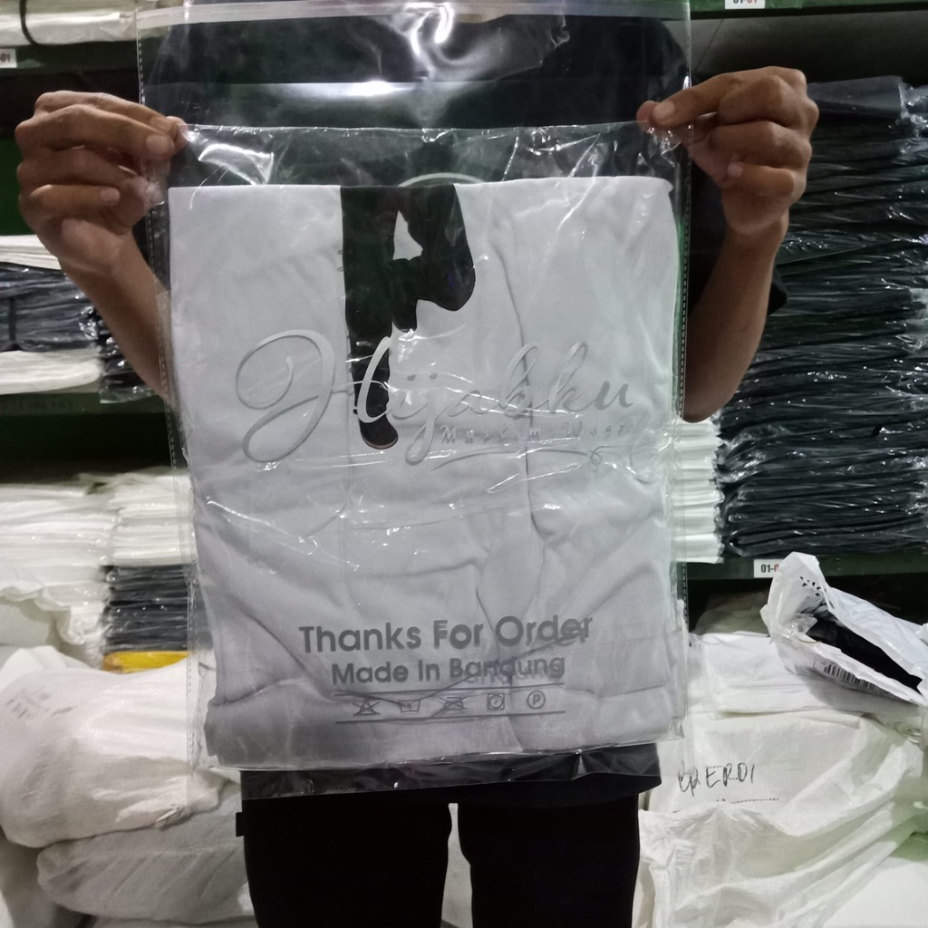 Plastik OPP + Sablon Ukuran 25x35 Dan 30x40 Untuk Baju, Gamis Dll