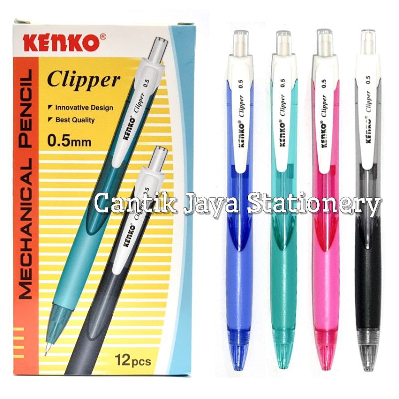 

Pensil Mekanik KENKO Mechanical Pencils CLIPPERS 0.5mm per PCS