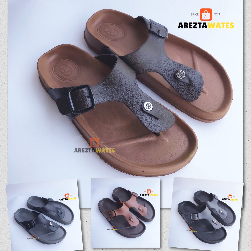 Sandal jepit karet pria New era MB E1253