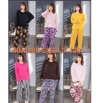 Baju tidur set pp MNC jumbo import