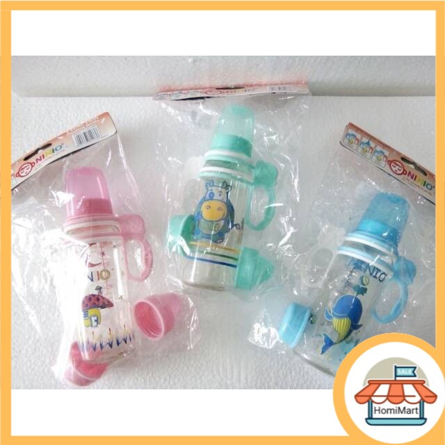 homimart I NINIO Botol Susu Dot Minum Asi Cup Bayi 3 Fungsi 3in1 150ml 3-2103-MH