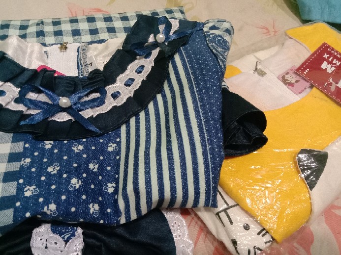 Two Mix Dress Anak Bahan Katun Batik Fashion Y861 Usia 1-7 Tahun