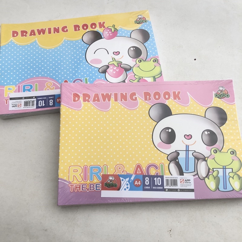 

[PC / BIJI] Buku gambar A4 DODO / Buku Isi (8 Lembar) , Drawing Book