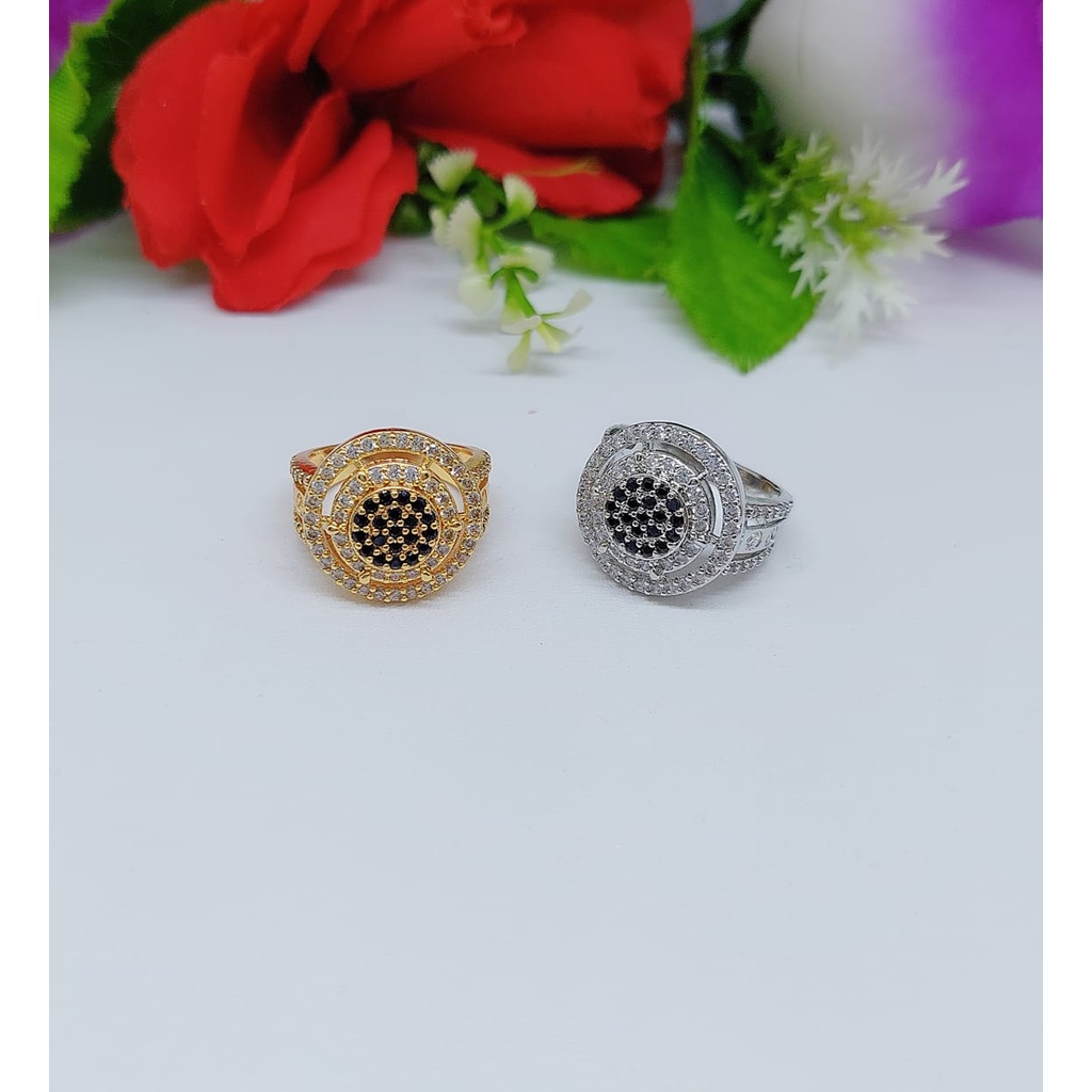 Cincin xuping permata lapis emas 101A-102A