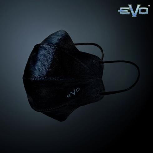 Masker Evo Plusmed 4d all full black limited edition