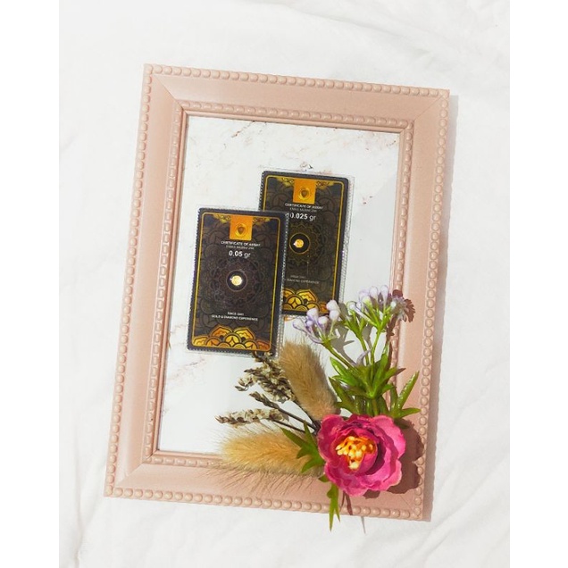 frame mini gold 0,1 gram request