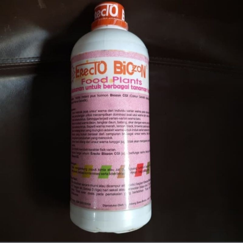 Pupuk Cair Organik Warna Daun Aglaonema Biozone CGI 1 Liter