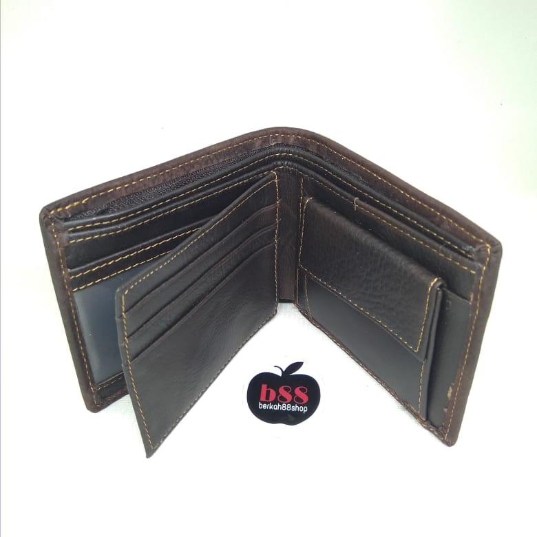 Dompet Kulit Levis 8055 / Dompet Pria Lipat  / Dompet Kulit Asli / Dompet Pria