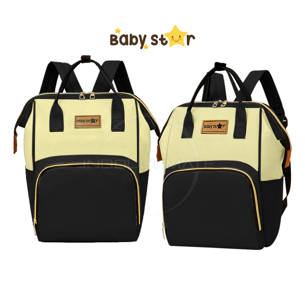 BABY STAR Tas Bayi Ransel Besar CC-699 Tas Popok Bayi Baby Kecil Tas Botol Susu Tas Perlengkapan Bayi Besar Baru Lahir Newborn Tas Diaper Diapers Bag