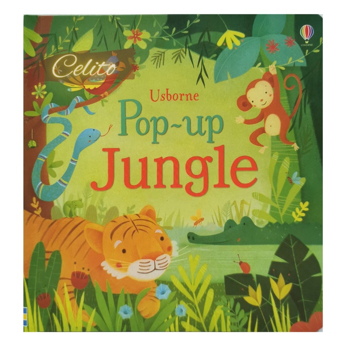 

TERMURAH Buku Usborne 3D Pop Up Jungle - Import Book - Buku Anak BR004