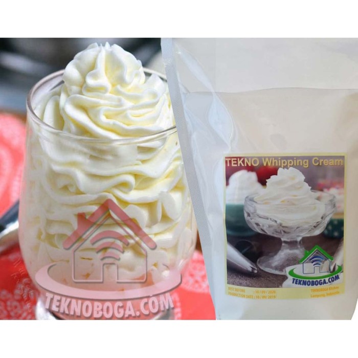 

BUBUK WHIPPING CREAM TEKNOBOGA -HARGA WHIPPED CREAM POWDER