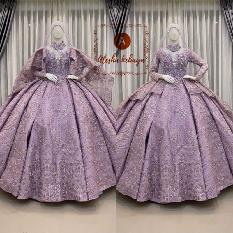 Gaun pengantin barbie premium 3 in 1/Wedding dress