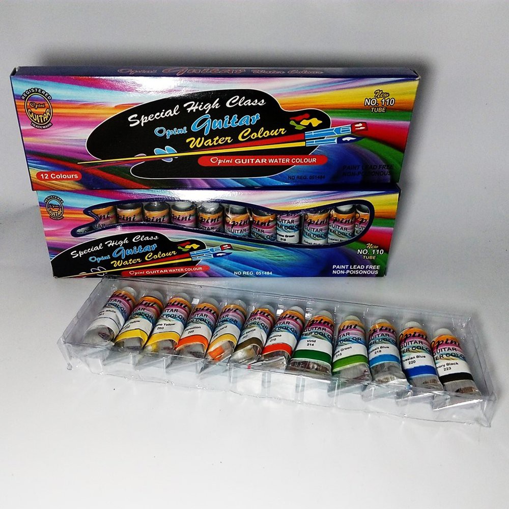 

mewarnai menggambar cat air water colour hight class tidak beracun