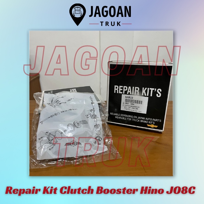 Repair Kit Clutch Booster Hino JO8C Nabco SH (9364-0984)