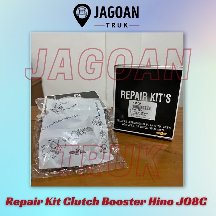 Repair Kit Clutch Booster Hino JO8C Nabco SH (9364-0984)