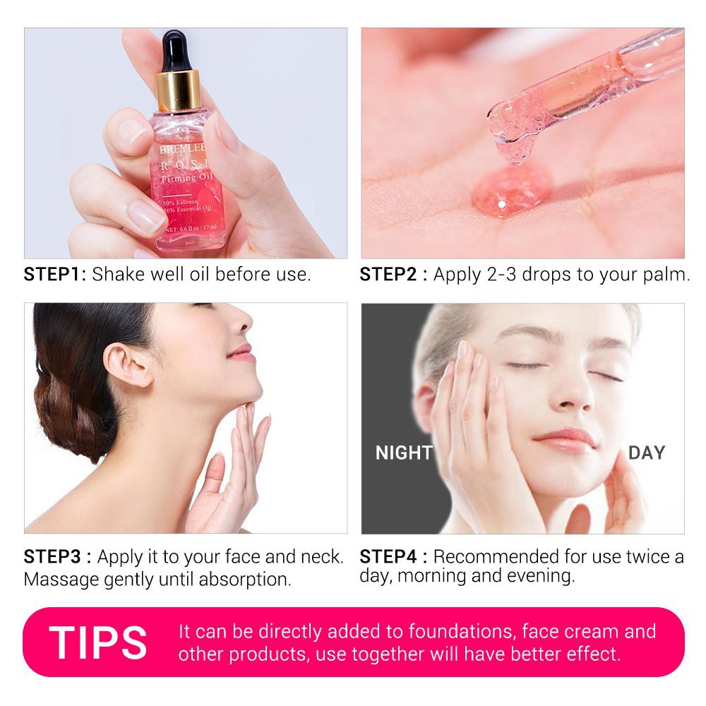 Rose Firming Oil untuk Memutihkan Anti Aging Kerutan