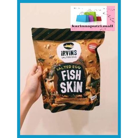 

E5Ewsfg- Irvins Salted Egg Fish Skin 105 Gram (Made In Singapore) - Fish Skin 78Itjyhf-