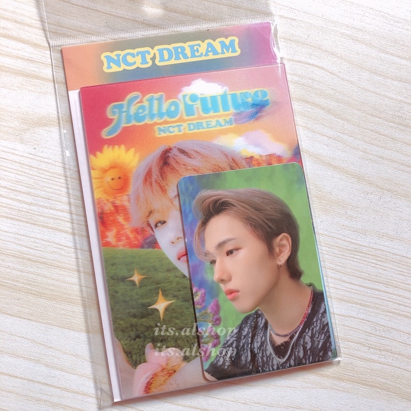 3d Lenticular hello future park jisung photocard