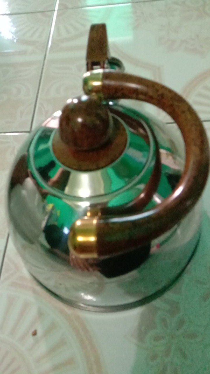 Teko Siul - Ceret Bunyi - Whistling Kettle Stainless Steel 2.5 Liter Q2 8025