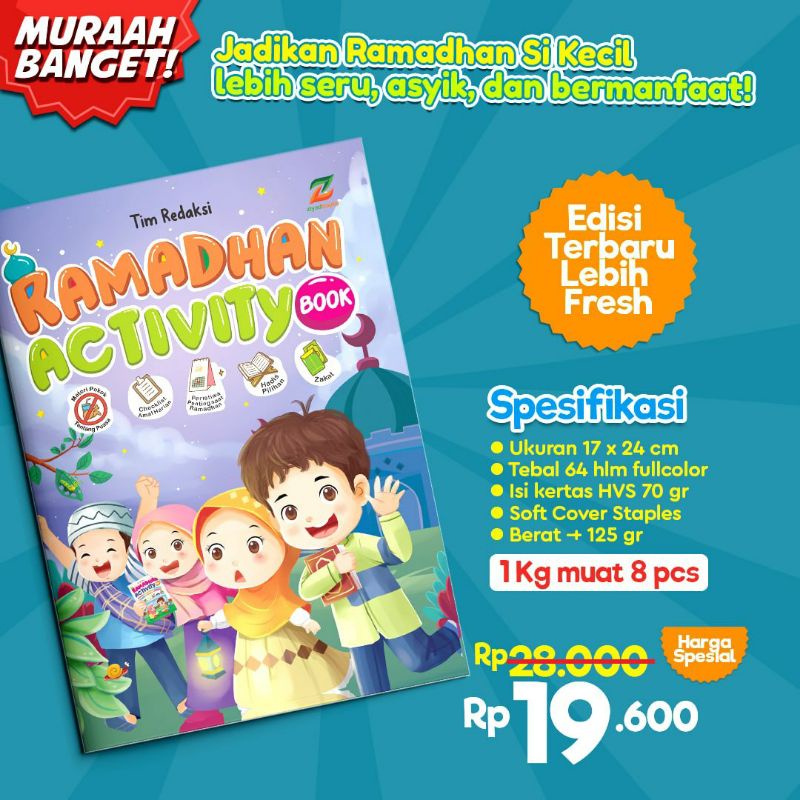 Ramadhan Activity Ziyad book
