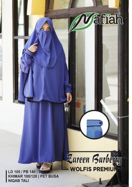 GAMIS SET ZAREEN SYARI WOLFIS