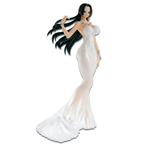 Lady Edge: Wedding Boa Hancock | One Piece White Dress Banpresto Action Figure Bishoujo