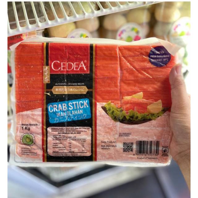 

CEDEA CRABSTIK crabstick 1 kg Jateng only