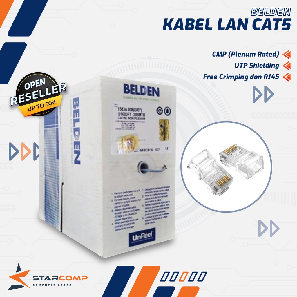 Kabel Lan CAT5 Belden Original