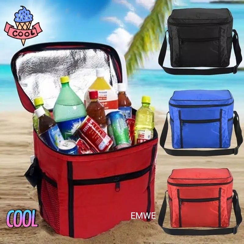 Cooler Bag Thermal tas selempang kurir delivery Mini go food makanan tahan panas dingin gojek online