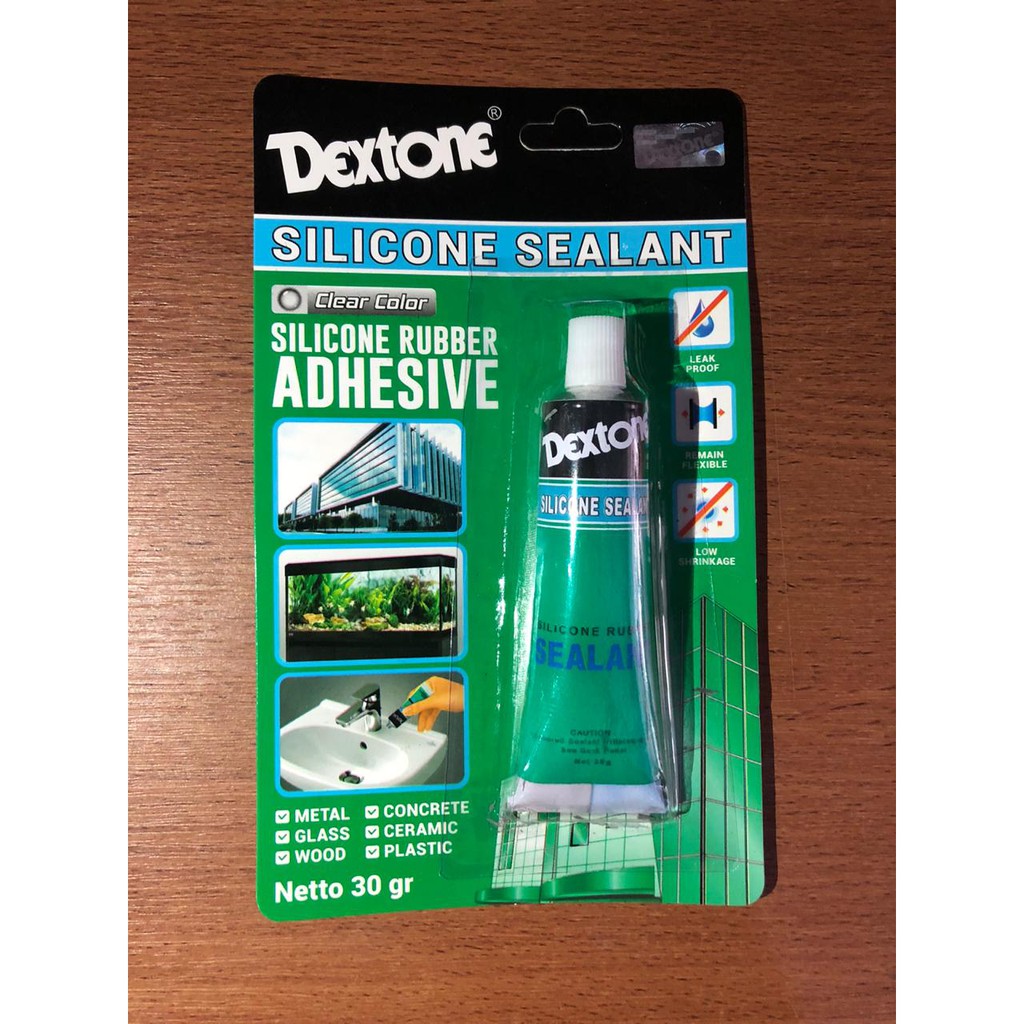 

LEM DEXTONE SILICONE SEALANT 30G LEM KACA SILICONE RUBBER SEALANT
